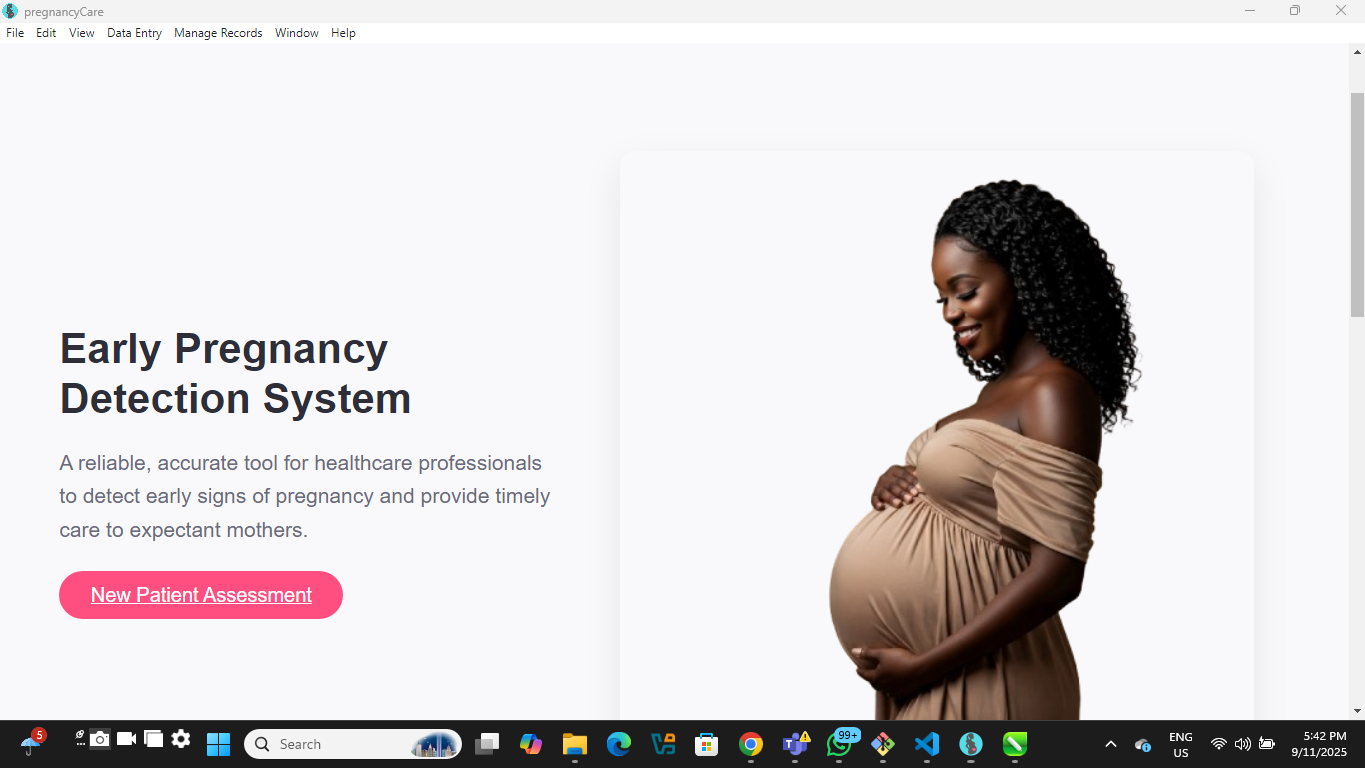Pregnancy Care Desktop App