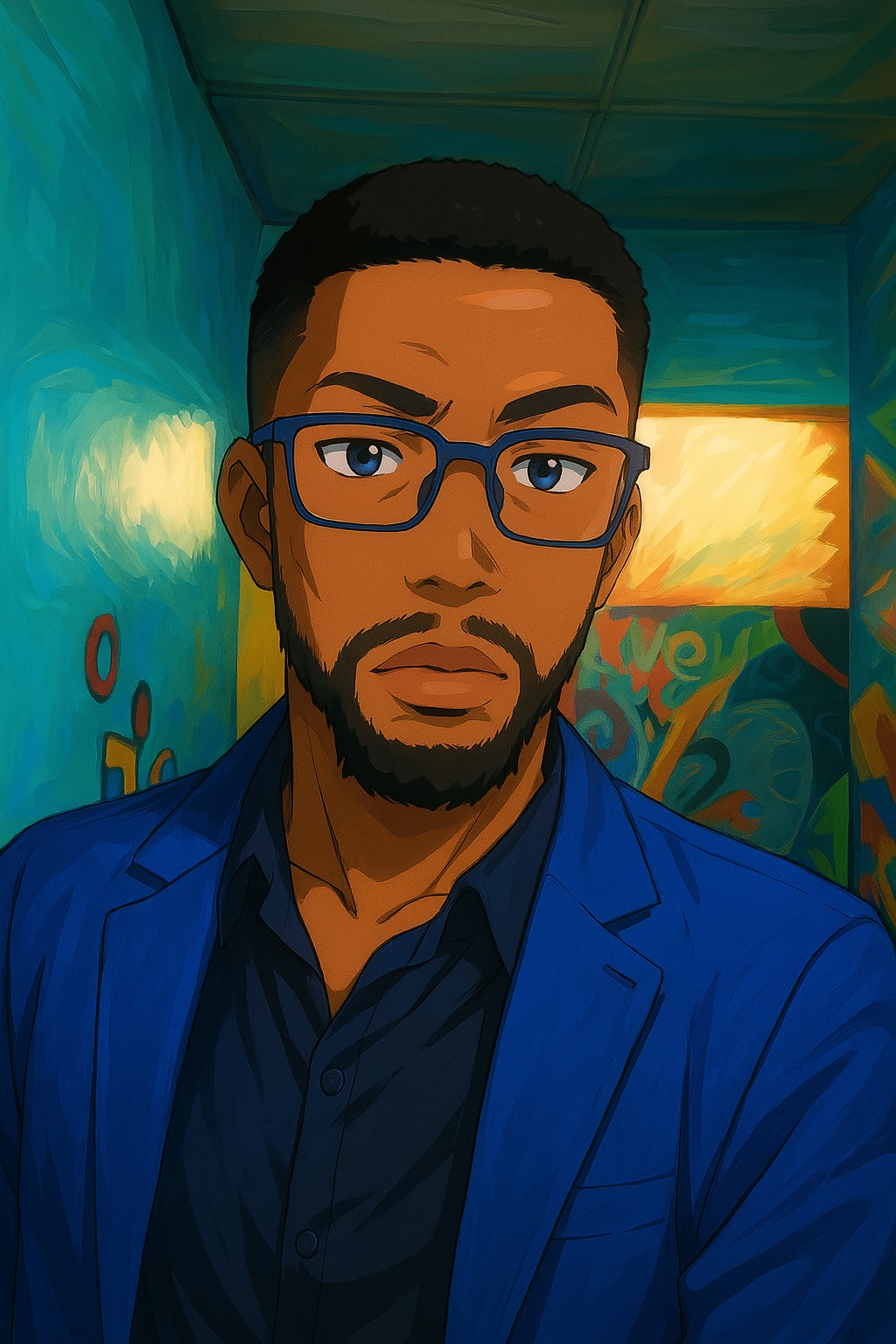 Portrait of Joshua Anaele